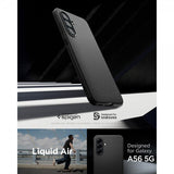 Spigen Samsung Galaxy A56 Deksel Liquid Air Matte Black