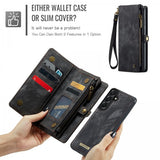 CaseMe Samsung Galaxy A57 Etui 008 Series Avtakbart Deksel Svart