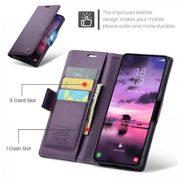 CaseMe Samsung Galaxy A57 Etui 023 Series Lilla