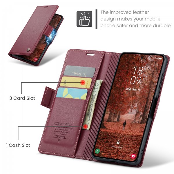 CaseMe Samsung Galaxy A57 Etui 023 Series Rød
