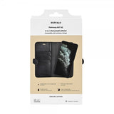 Buffalo Samsung Galaxy A57 Etui 2-i-1 Ekte skinn 3 Kortlomme Svart