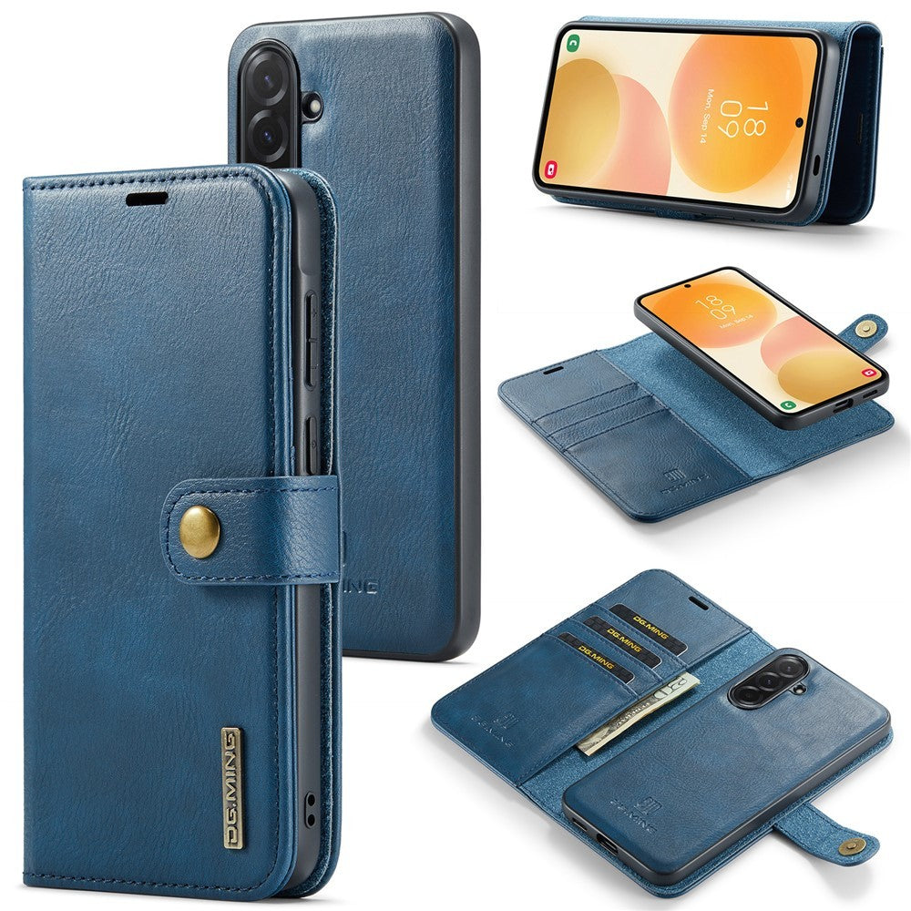 Dg.Ming Samsung Galaxy A57 Etui med Avtagbart Deksel Blå