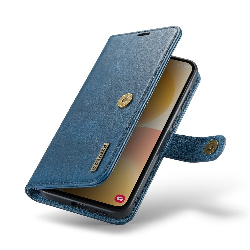 Dg.Ming Samsung Galaxy A57 Etui med Avtagbart Deksel Blå