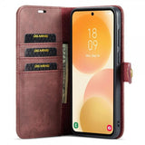 Dg.Ming Samsung Galaxy A57 Etui med Avtagbart Deksel Rød