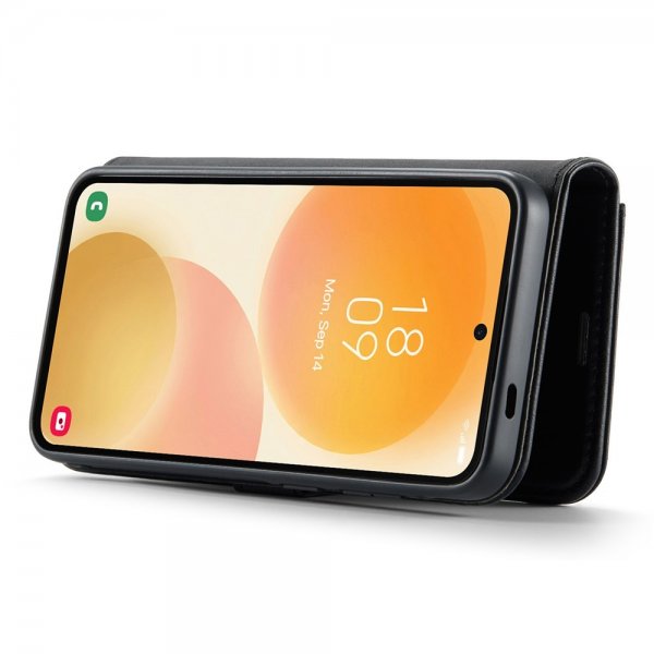 Dg.Ming Samsung Galaxy A57 Etui med Avtagbart Deksel Svart