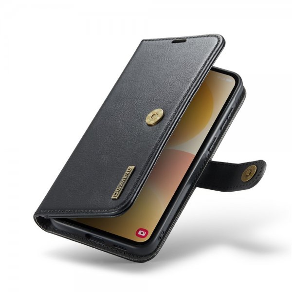 Dg.Ming Samsung Galaxy A57 Etui med Avtagbart Deksel Svart