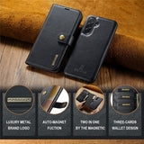 Dg.Ming Samsung Galaxy A57 Etui med Avtagbart Deksel Svart