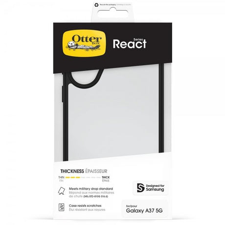 Otterbox Samsung Galaxy A37 Deksel React Black Crystal