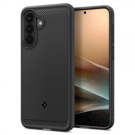 Spigen Samsung Galaxy A57 Deksel Rugged Armor Matte Black