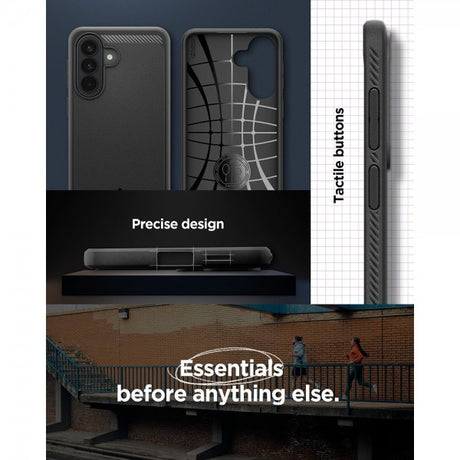 Spigen Samsung Galaxy A57 Deksel Rugged Armor Matte Black