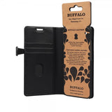 Buffalo Samsung Galaxy A71 Etui Buffalo Löstagbart Deksel Svart