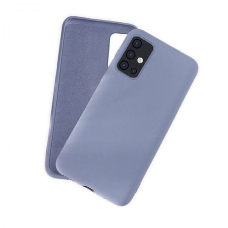 Samsung Galaxy A71 Deksel Silikon Grå