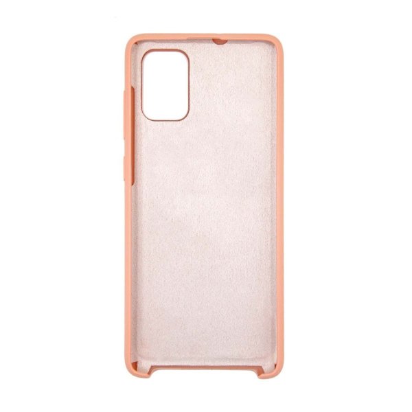 Samsung Galaxy A71 Deksel Silikon Rosa