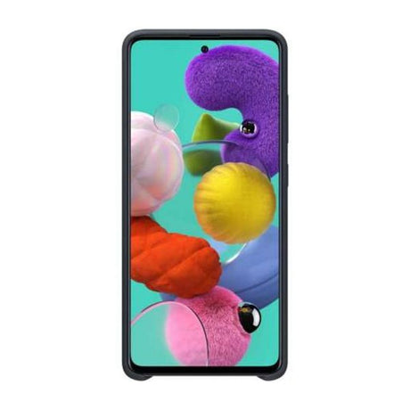 Samsung Galaxy A71 Deksel Silikon Svart