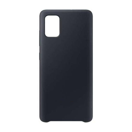 Samsung Galaxy A71 Deksel Silikon Svart