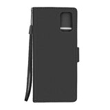Samsung Galaxy A71 Etui med Stativ Svart