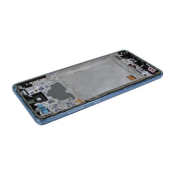 Samsung Samsung Galaxy A72 Skjerm med LCD Display Original - Blå