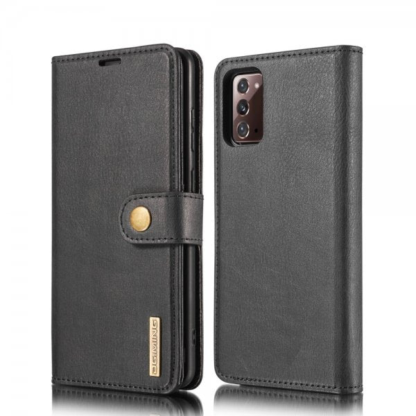 Dg.Ming Samsung Galaxy Note 20 Etui Löstagbart Deksel Svart