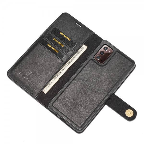 Dg.Ming Samsung Galaxy Note 20 Etui Löstagbart Deksel Svart