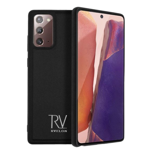 Rvelon Samsung Galaxy Note 20 Etui Detachable Wallet Case Svart