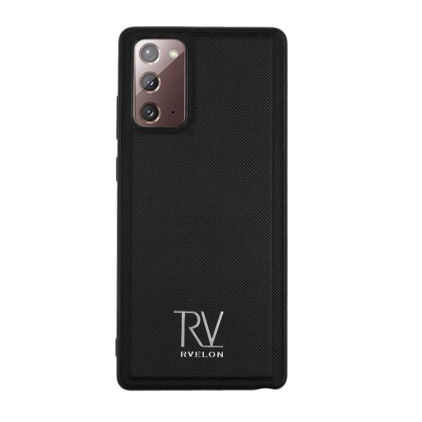 Rvelon Samsung Galaxy Note 20 Etui Detachable Wallet Case Svart