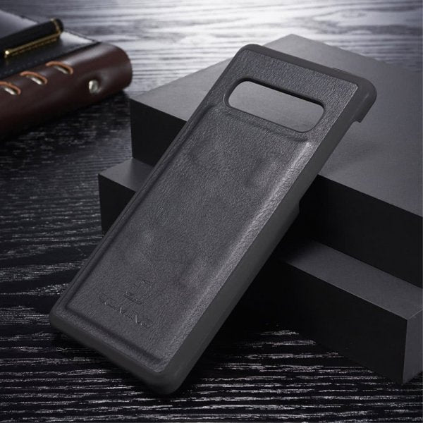 Dg.Ming Samsung Galaxy S10 Plus Plånboksetui Löstagbart Deksel Svart