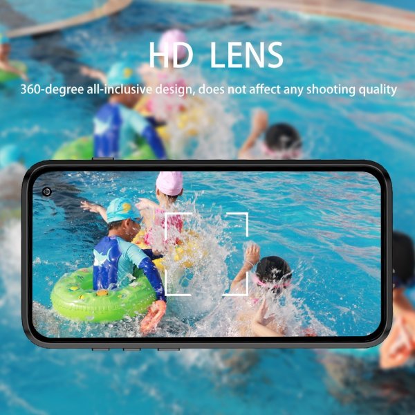 Redpepper Samsung Galaxy S10 Plus Deksel Vanntett IP68 Svart