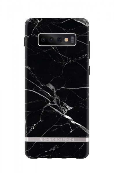 Richmond & Finch Samsung Galaxy S10 Deksel Black Marble