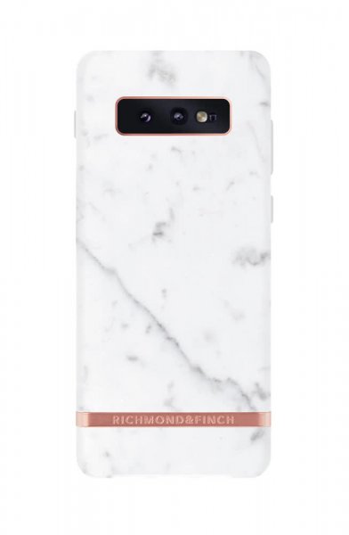 Richmond & Finch Samsung Galaxy S10E Deksel White Marble