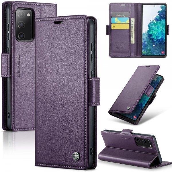 CaseMe Samsung Galaxy S20 FE Etui 023 Series Lilla