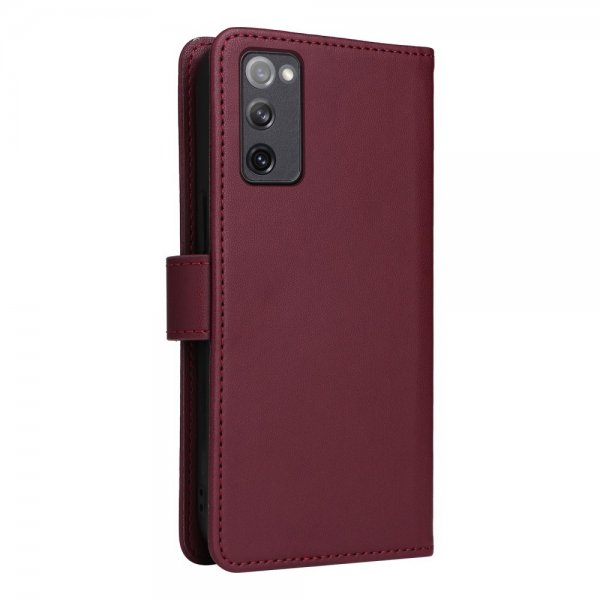 Betopnice Samsung Galaxy S20 FE Etui Avtagbart Deksel 005 Rød