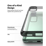 Ringke Samsung Galaxy S20 FE Deksel Fusion Smoke Black