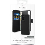 Puro Samsung Galaxy S20 Etui Wallet Detachable 2 in 2 Svart