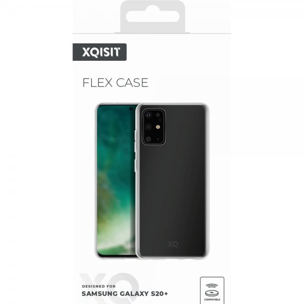 Xqisit Samsung Galaxy S20 Plus Deksel Flex Case Transparent