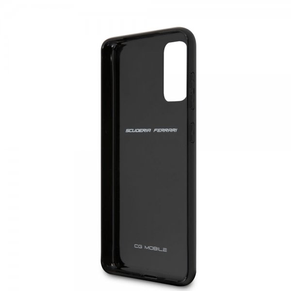 Ferrari Samsung Galaxy S20 Deksel Karbonfibertekstur Svart