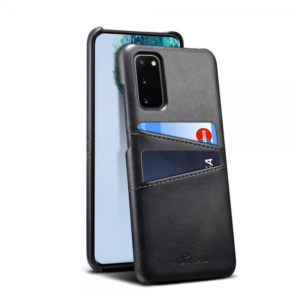 Samsung Galaxy S20 Deksel To Kortlommer Svart