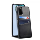 Samsung Galaxy S20 Deksel To Kortlommer Svart