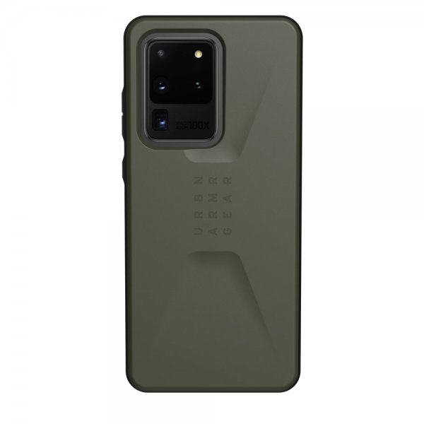 Urban Armor Gear (UAG) Samsung Galaxy S20 Ultra Deksel Civilian Olive Drab