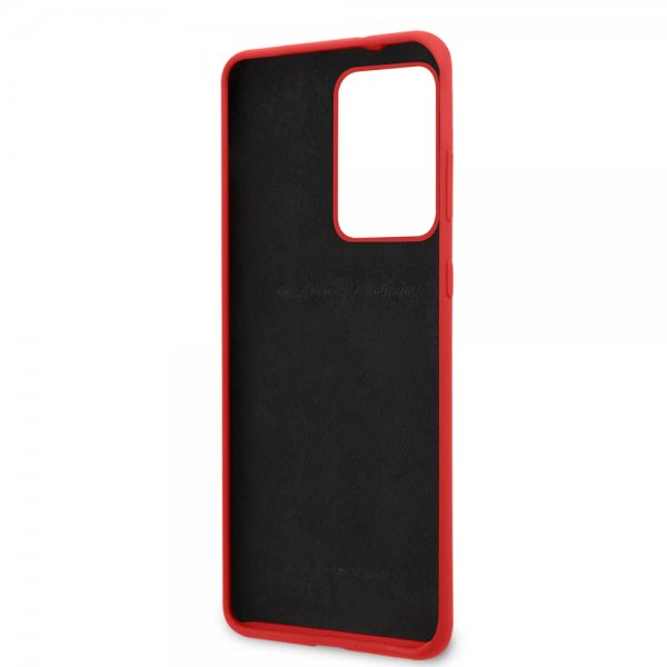 Ferrari Samsung Galaxy S20 Ultra Deksel med Logo Rød