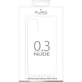 Puro Samsung Galaxy S20 Ultra Deksel Nude Transparent