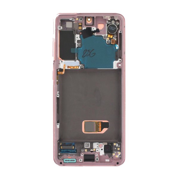 Samsung Samsung Galaxy S21 5G LCD Skjerm med LCD Display - Rosa