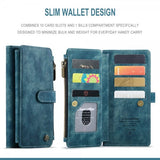 CaseMe Samsung Galaxy S21 FE Etui C30 Series Petrol