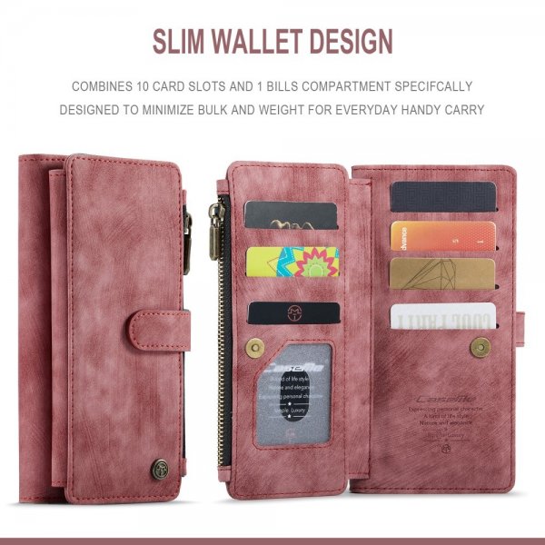 CaseMe Samsung Galaxy S21 FE Etui C30 Series Rød