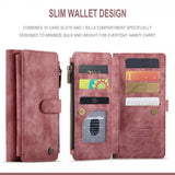 CaseMe Samsung Galaxy S21 FE Etui C30 Series Rød