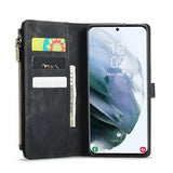 CaseMe Samsung Galaxy S21 FE Etui C30 Series Svart