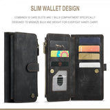 CaseMe Samsung Galaxy S21 FE Etui C30 Series Svart