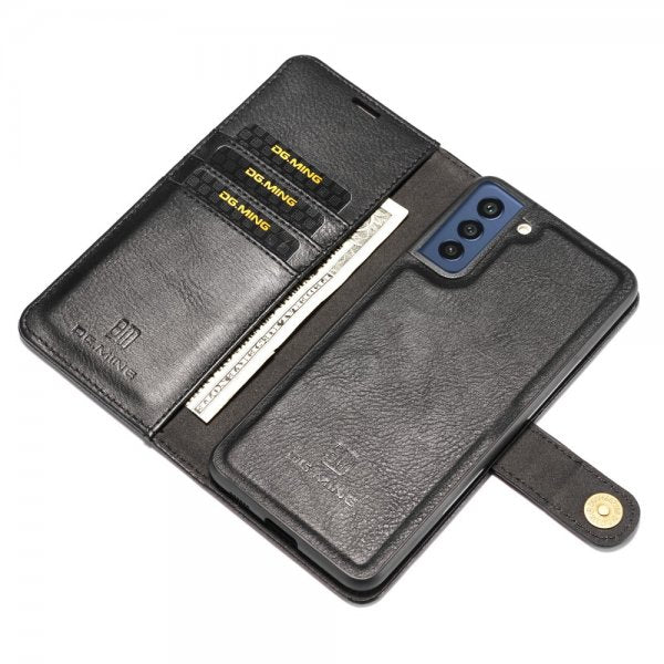 Dg.Ming Samsung Galaxy S21 FE Etui Avtagbart Deksel Svart