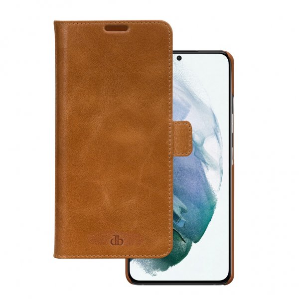 dbramante1928 Samsung Galaxy S21 FE Etui Lynge Avtakbart Deksel Tan
