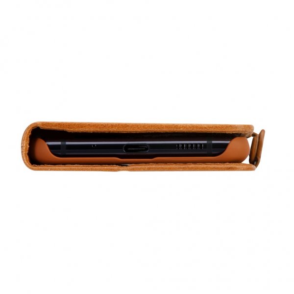 dbramante1928 Samsung Galaxy S21 FE Etui Lynge Avtakbart Deksel Tan