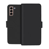 Rvelon Samsung Galaxy S21 FE Etui Detachable Wallet Case Svart